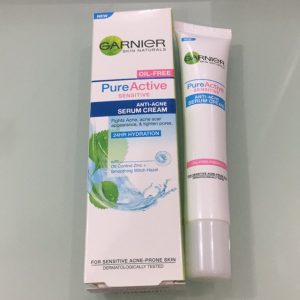 Garnier – Sensitive Anti-Acne Serum Cream liputantimes.com