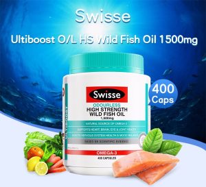 Swisse Ultiboost Odourless High Strength Wild Fish Oil Odourless liputantimes.com