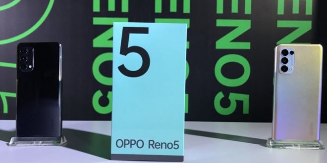 depan OPPO Reno 5 liputantimes