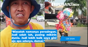 Alasan Haru Pria Lulusan S-2 Tinggalkan Pekerjaan dan Pilih Jualan Balon liputantimes.com 1