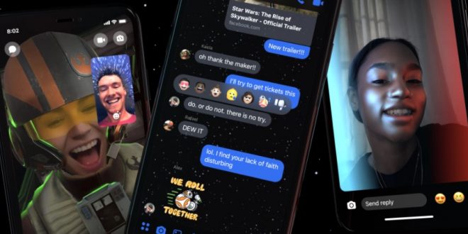 Cara Mengaktifkan Tema Star war di facebook messenger liputantimes.com.jpeg