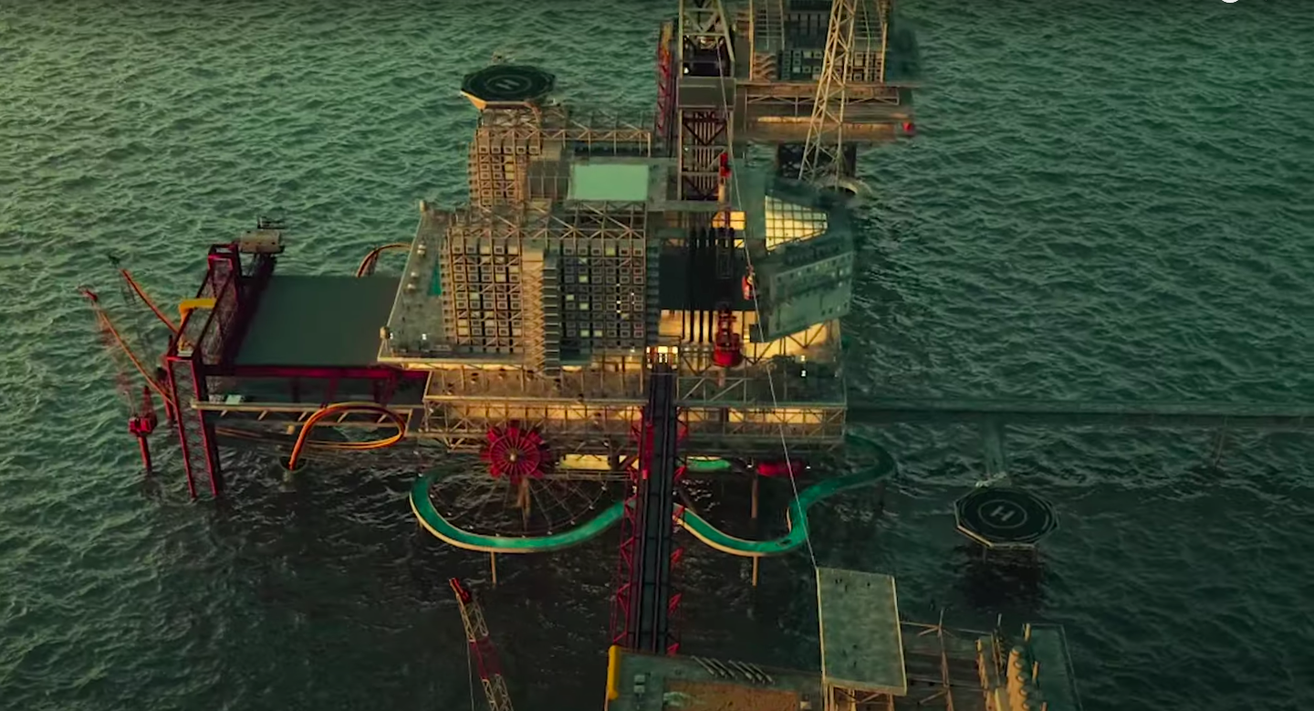 The Rig, Tempat Wisata Lepas Pantai Terbesar di Dunia