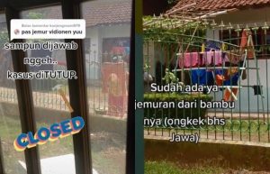 tetangga numpang jemur
