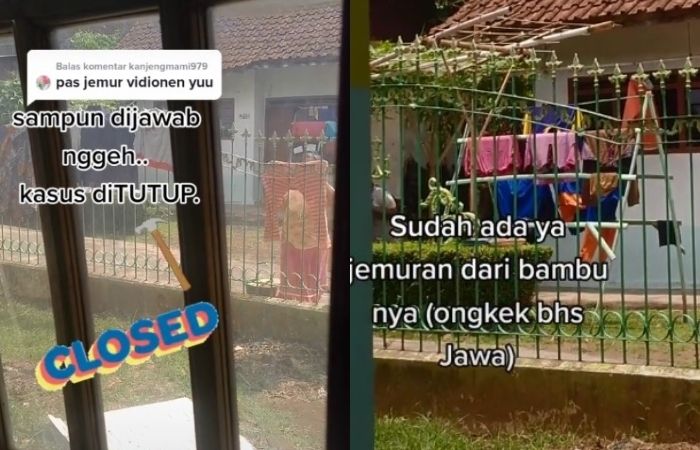tetangga numpang jemur