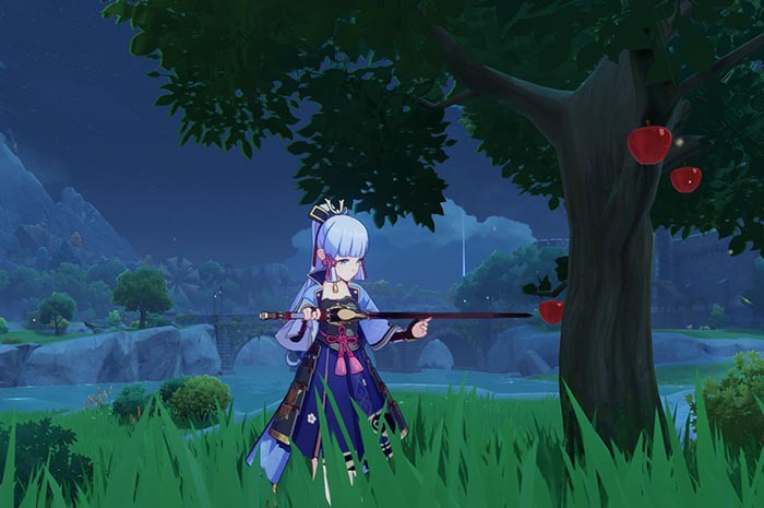 Lokasi apel di genshin impact