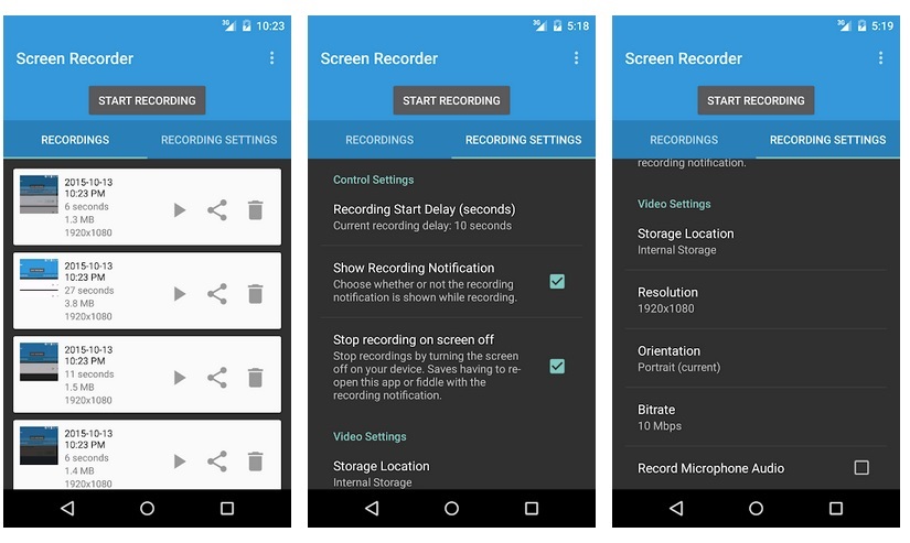 aplikasi rekam layar android