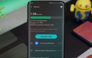 cara melipatgandakan memori RAM HP Samsung