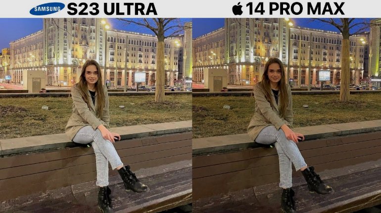 kamera Samsung Galaxy S23 Ultra vs iPhone 14 Pro Max
