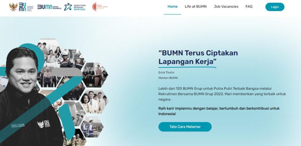 rekrutmen bersama BUMN 2023