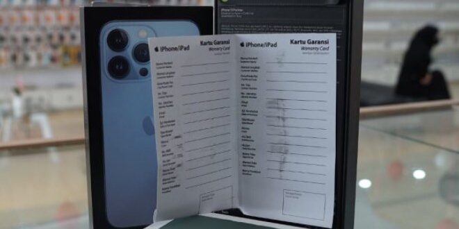 garansi resmi iPhone