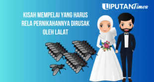 Kisah Mempelai yang Harus Rela Pernikahannya Dirusak oleh Lalat www.liputantimes.com
