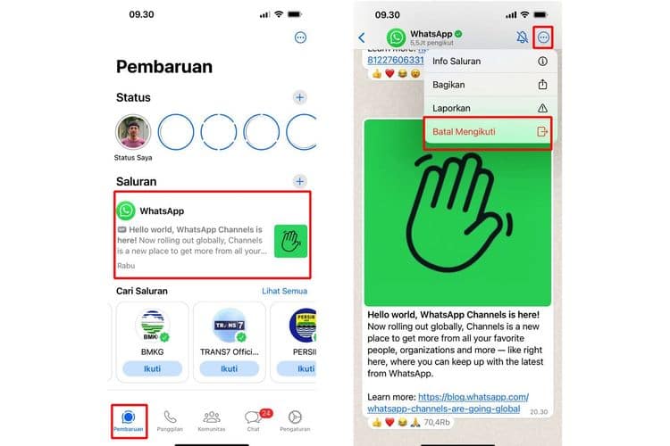 cara sembunyikan saluran whatsapp-1