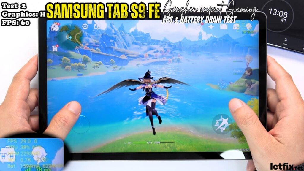 Samsung Tab S9 FE Genshin impact