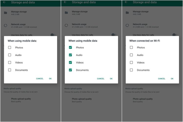 cara hentikan simpan otomatis foto di WhatsApp-1
