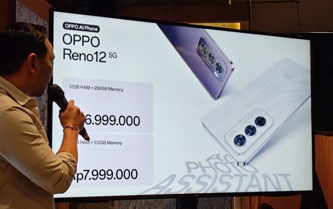 harga OPPO Reno 12 5G series