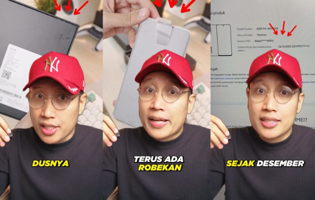 hp vivo segel terbuka