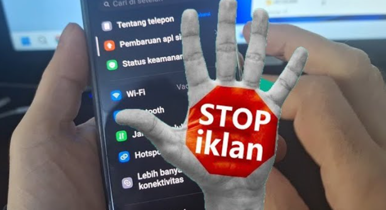 mengurangi iklan di hp android