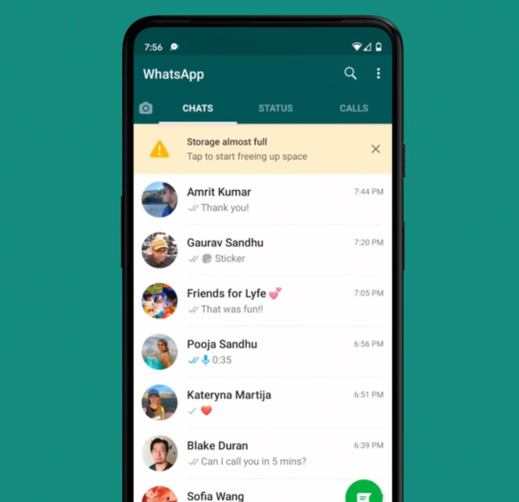 whatsapp boros penyimpanan