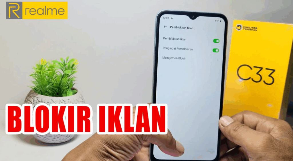 cara mengatasi iklan di Hp Realme yang mengganggu