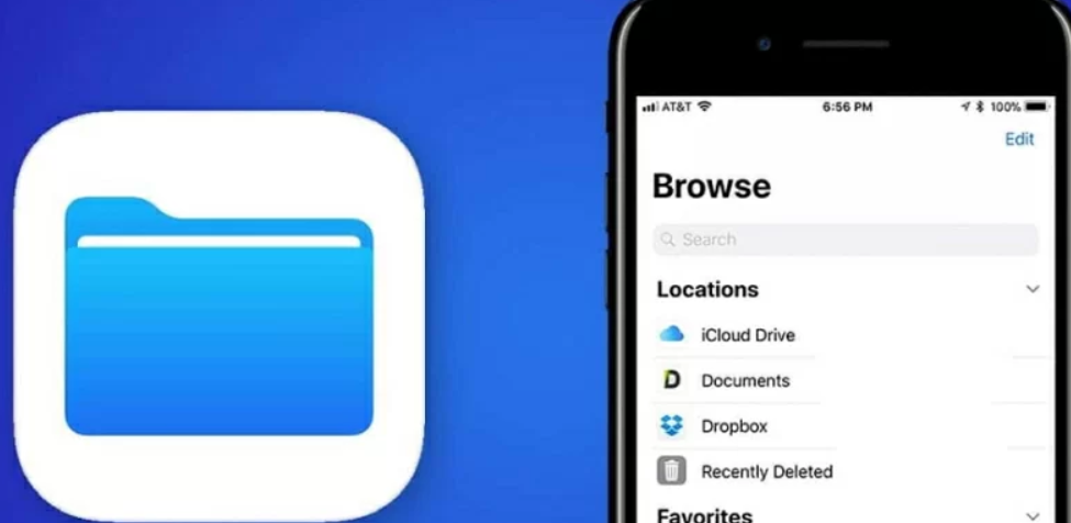 cara melihat file yang diunduh di iPhone file manager