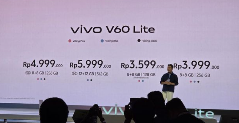 harga Vivo V60 Lite