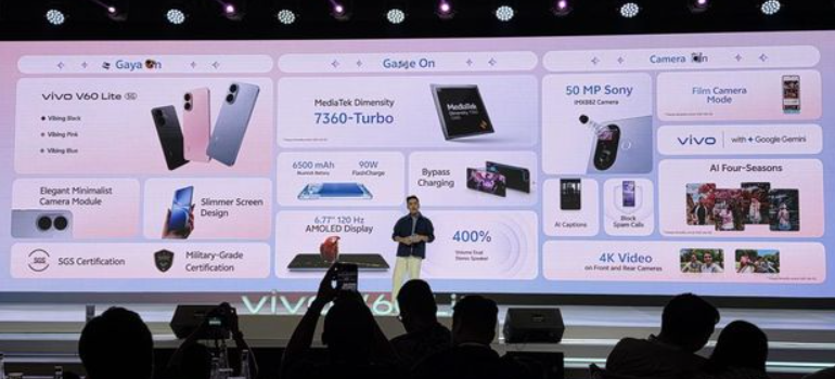 spesifikasi Vivo V60 Lite