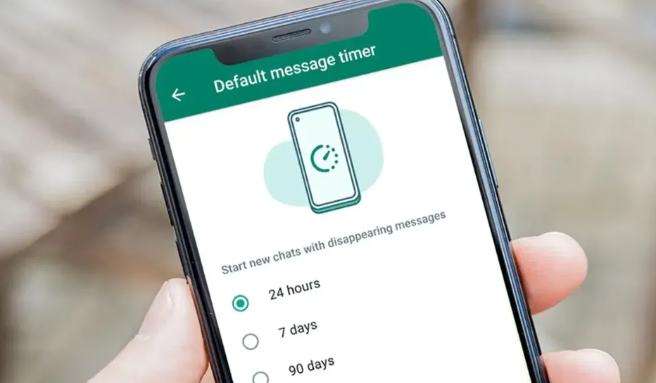timer message WhatsApp