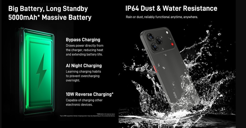 fitur Nubia V80 Design