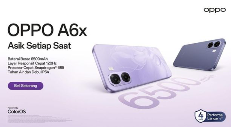 spesifikasi OPPO A6x