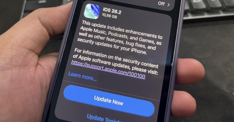 pembaruan iOS 26.2
